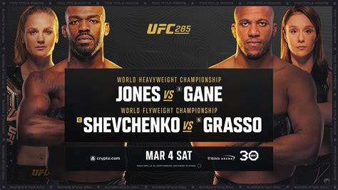 UFC 285 .